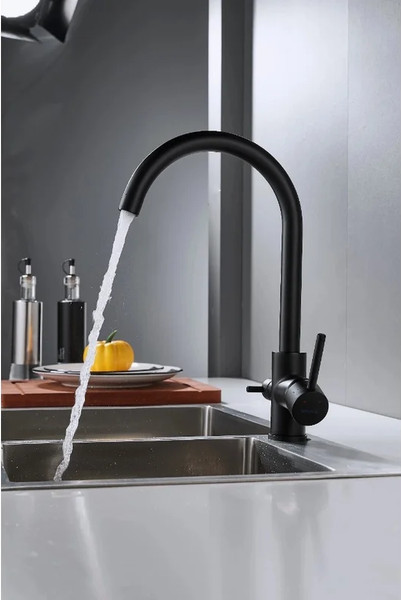 Изображение товара Смеситель Shevanik S128H (черный)