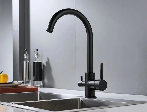 Изображение товара Смеситель Shevanik S128H (черный)