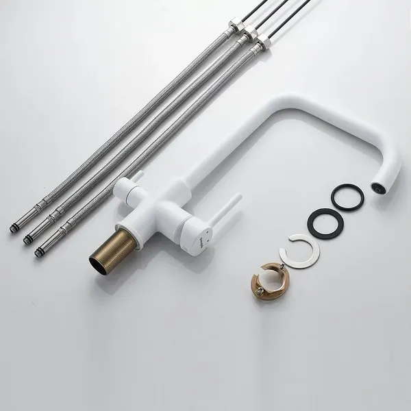 Изображение товара Смеситель Shevanik S228C (белый)