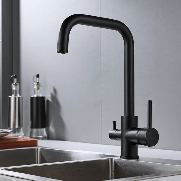 Изображение товара Смеситель Shevanik S228H (черный)