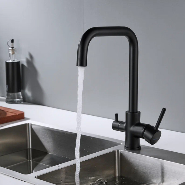 Изображение товара Смеситель Shevanik S228H (черный)
