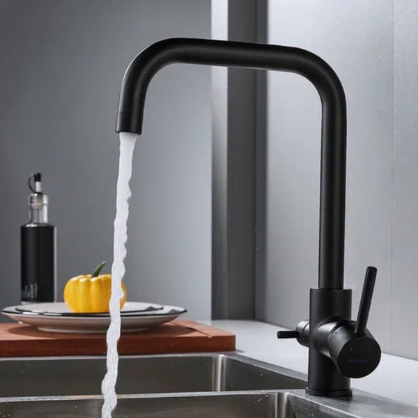 Изображение товара Смеситель Shevanik S228H (черный)