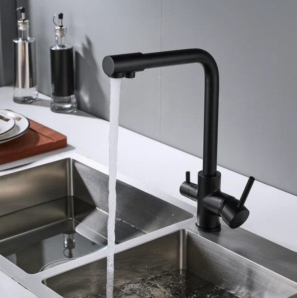 Изображение товара Смеситель Shevanik S328H (черный)
