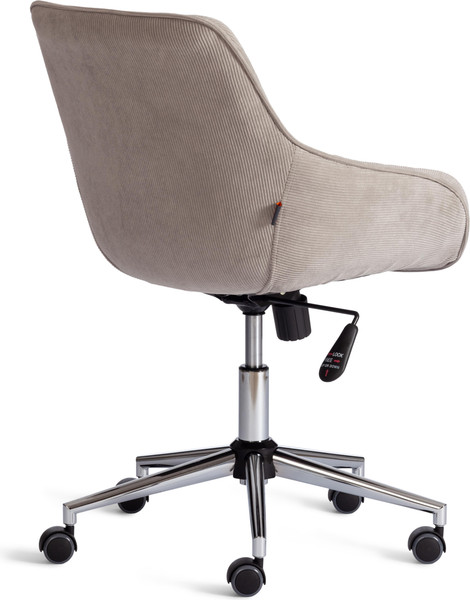 Изображение товара Кресло офисное Tetchair Dublin хром/вельвет (серый)