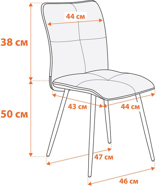 Изображение товара Стул Tetchair Sweet велюр (синий)