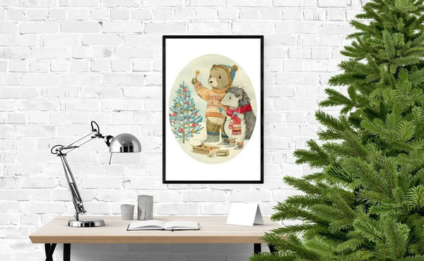 Изображение товара Постер Citydecor New Year 10 (40x60)