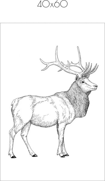 Изображение товара Постер Citydecor New Year 11 (40x60)