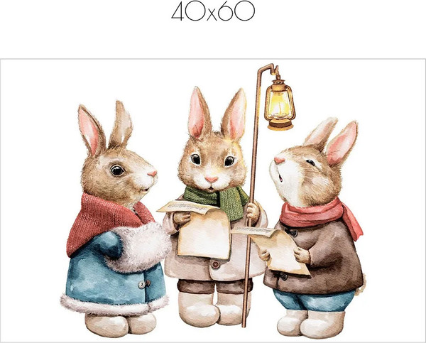 Изображение товара Постер Citydecor New Year 12 (40x60)