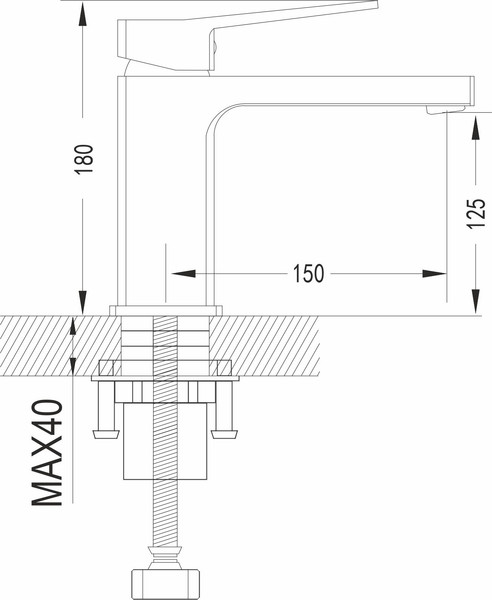 Изображение товара Смеситель Shevanik S6901C (белый)