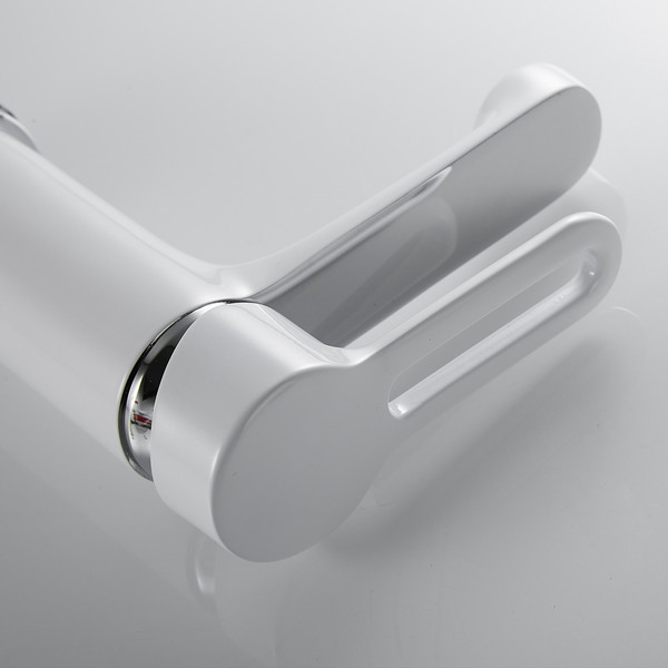 Изображение товара Смеситель Shevanik S8101F (белый/хром)