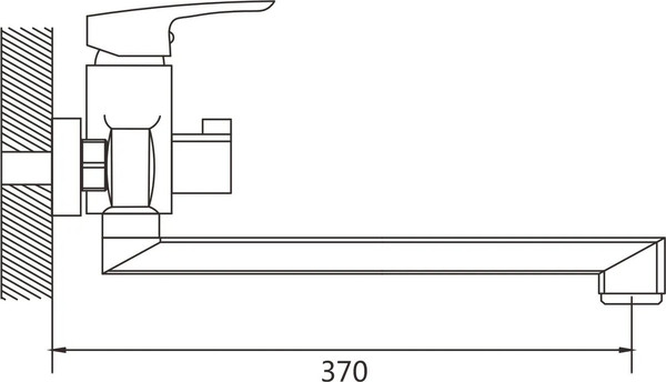 Изображение товара Смеситель Shevanik S8522 (хром)