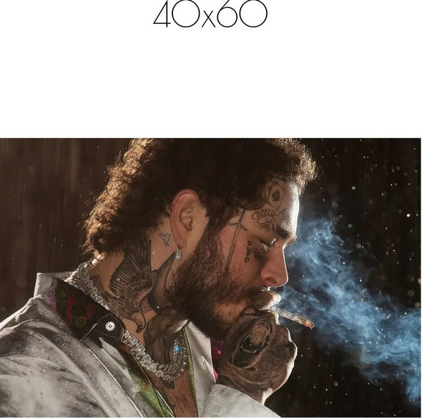 Изображение товара Постер Citydecor Post Malone 1 (40x60)