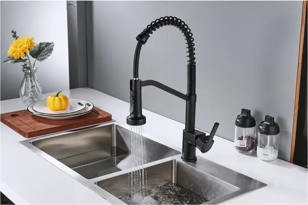 Изображение товара Смеситель Shevanik S963H (черный)