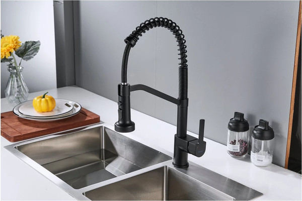 Изображение товара Смеситель Shevanik S963H (черный)