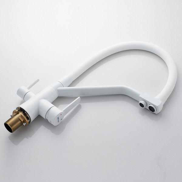 Изображение товара Смеситель Shevanik S968C (белый)