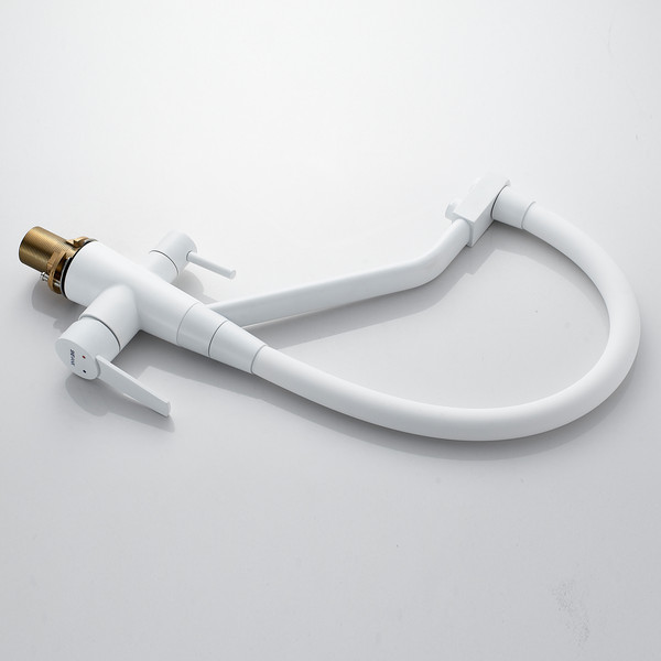 Изображение товара Смеситель Shevanik S968C (белый)