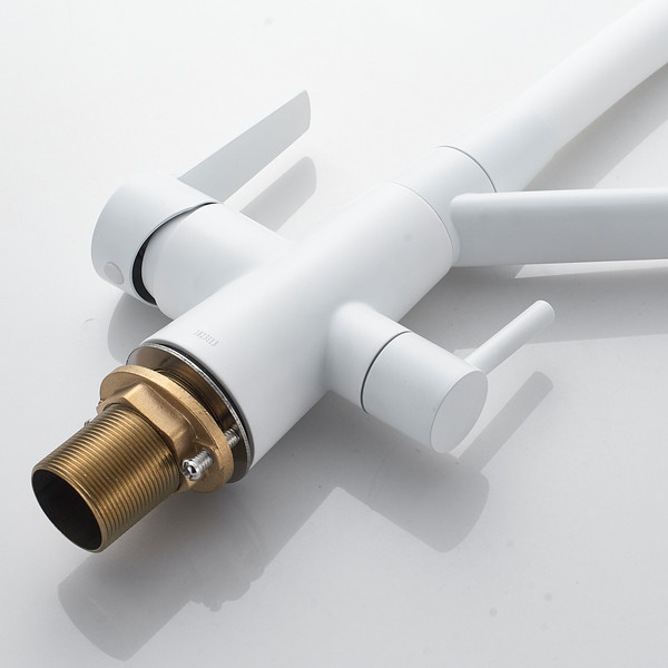 Изображение товара Смеситель Shevanik S968C (белый)