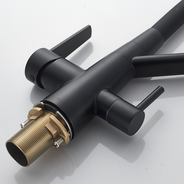 Изображение товара Смеситель Shevanik S968H (черный/матовый)