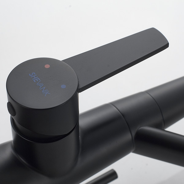 Изображение товара Смеситель Shevanik S968H (черный/матовый)