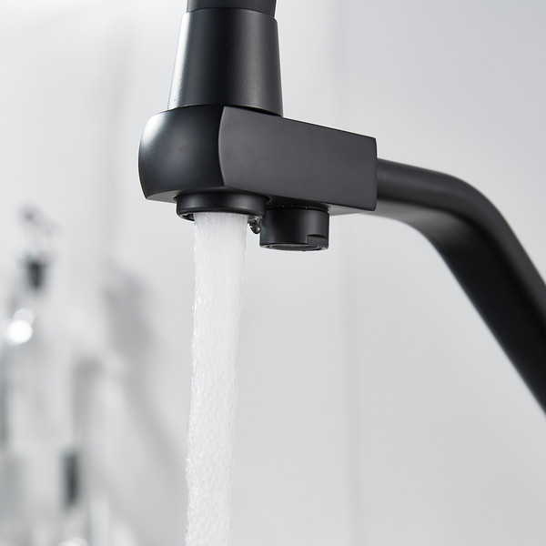 Изображение товара Смеситель Shevanik S968H (черный/матовый)