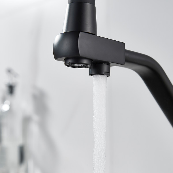 Изображение товара Смеситель Shevanik S968H (черный/матовый)
