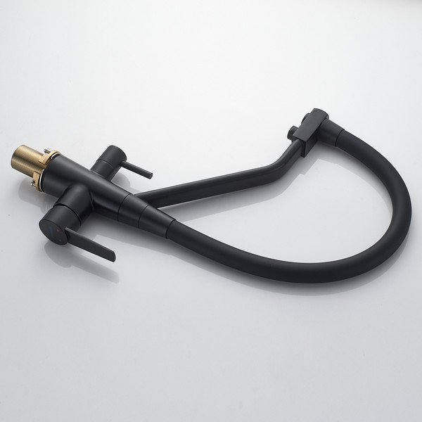 Изображение товара Смеситель Shevanik S968H (черный/матовый)