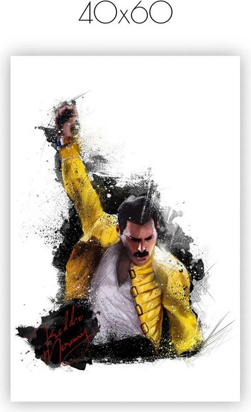 Изображение товара Постер Citydecor Freddie Mercury 1 (40x60)