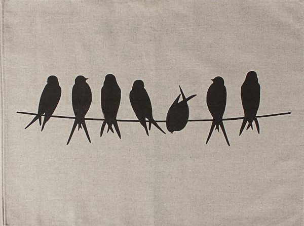 Изображение товара Набор полотенец Pole Kvetak (Беларускі лён) 46x60 24С27-ШР/р.п/фкор/к (1 Ласточки-Касатки 374/сорт 1)