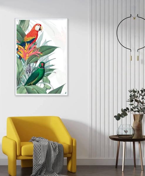 Изображение товара Постер Citydecor Попугайчики 8 (40x60)