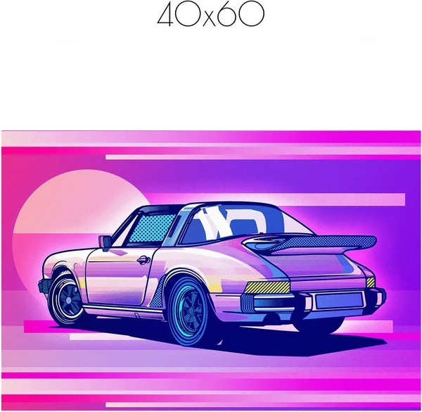 Изображение товара Постер Citydecor Порше 1 (40x60)