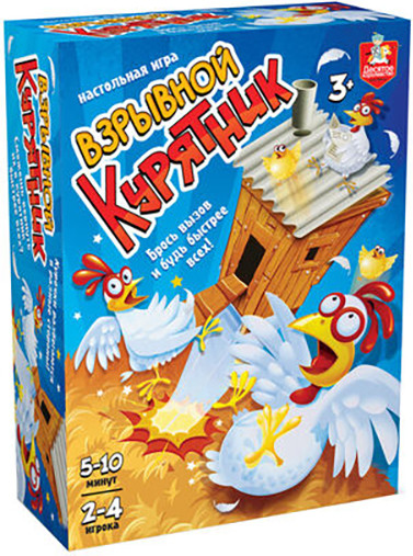 Изображение товара Настольная игра Десятое королевство Взрывной курятник / 70030