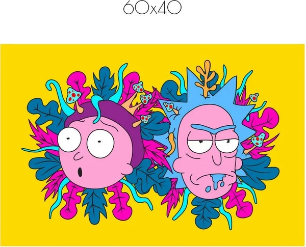 Изображение товара Постер Citydecor Рик и Морти 9 (40x60)