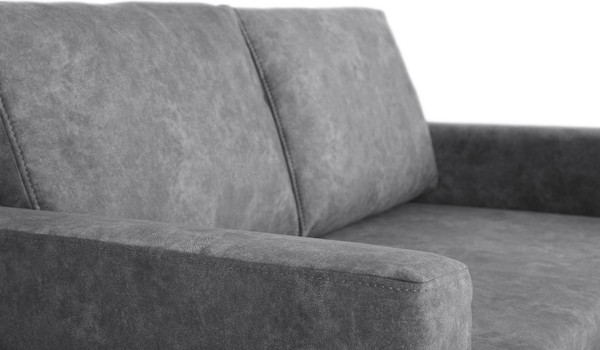 Изображение товара Диван KRONES Афродита выкатная 195x140 (велюр графит)