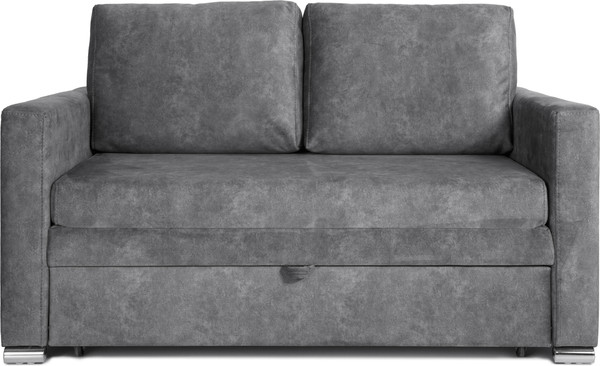 Изображение товара Диван KRONES Афродита выкатная 195x140 (велюр графит)