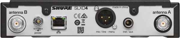 Изображение товара Радиосистема микрофонная Shure SLXD24E/B58 H56