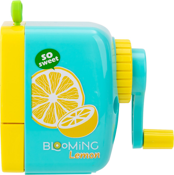 Изображение товара Точилка Deli Blooming. Лимон / 0671 (желтый/голубой)