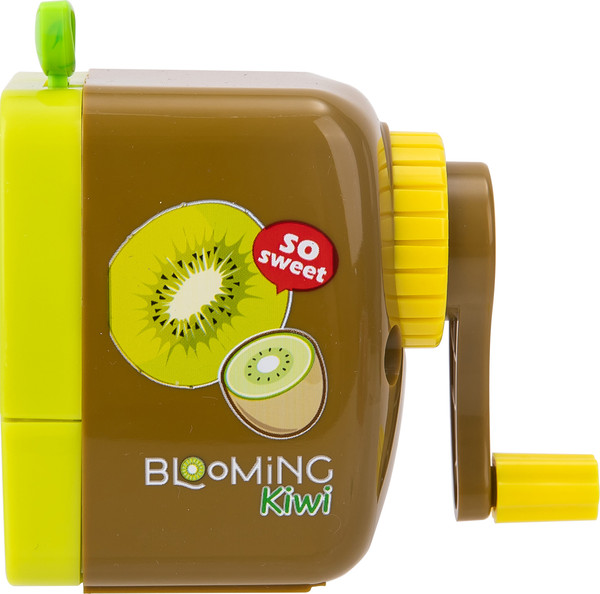 Изображение товара Точилка Deli Blooming. Киви / 0671 (коричневый/салатовый)