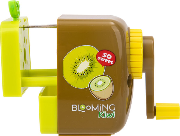 Изображение товара Точилка Deli Blooming. Киви / 0671 (коричневый/салатовый)
