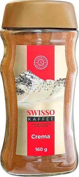 Изображение товара Кофе растворимый Swisso Kaffee Crema (160г)