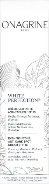 Изображение товара Крем для лица Onagrine White Perfection от пигментных пятен, выравн. тон кожи SPF15 (40мл)