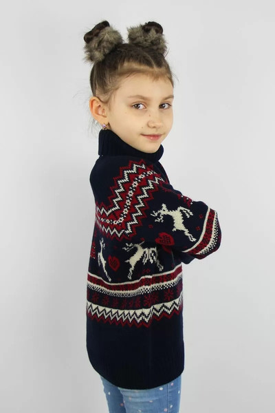 Изображение товара Свитер детский Polesie 2С8759-Д43 (р.146-68, морской синий)