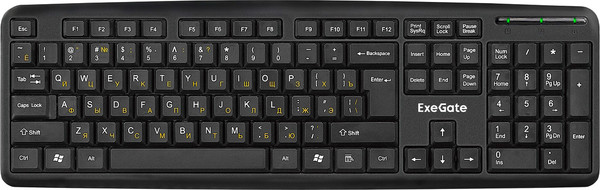 Изображение товара Клавиатура ExeGate LY-331 Black Color Box USB / EX263905RUS