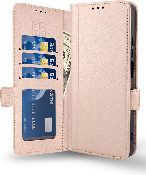 Изображение товара Чехол-книжка Case Book для Redmi 13C 4G/Poco C65/Poco M6 5G с магнитной застежкой (бежевый)