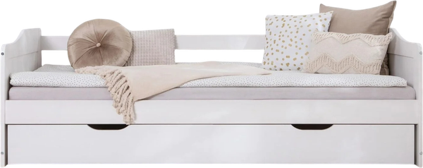 Изображение товара Двухъярусная выдвижная кровать Dipriz Бонни 90x200 / Д.80040.1 (белый воск)