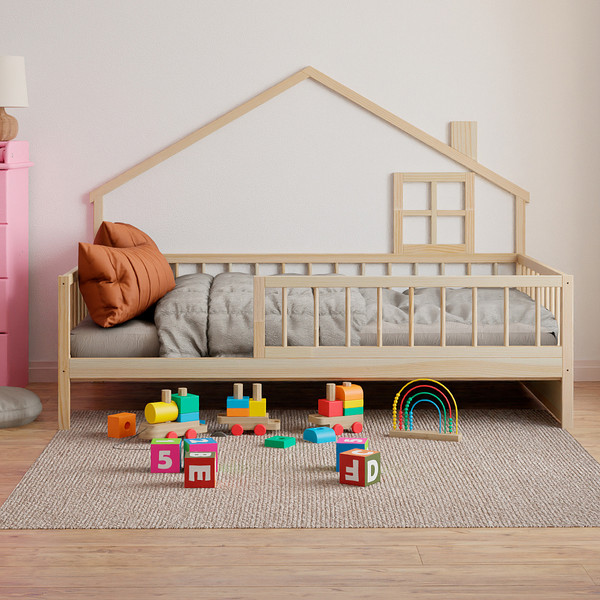 Изображение товара Кровать-тахта Dipriz Loki 90x200 / Д.80063.1 (без отделки)