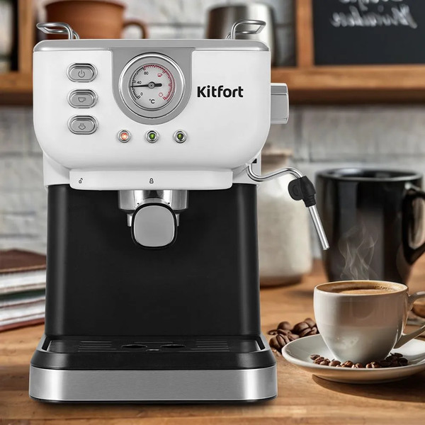 Изображение товара Кофеварка эспрессо Kitfort КТ-7506