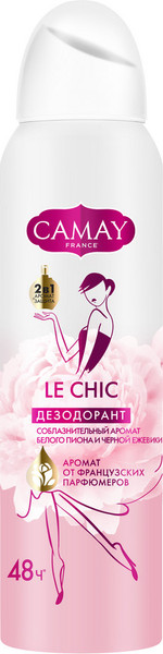 Изображение товара Дезодорант-спрей Camay Шик (150мл)