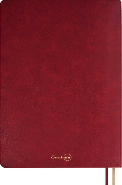 Изображение товара Ежедневник Escalada Шеврет Глосс 2025 / 66938 (120л, бордовый)