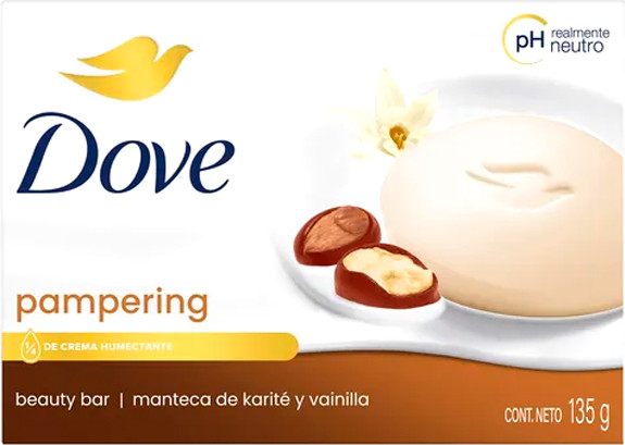 Изображение товара Мыло твердое Dove Pampering Увлажняющее (135г)