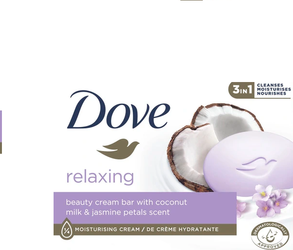 Изображение товара Мыло твердое Dove Relaxing Увлажняющее (90г)